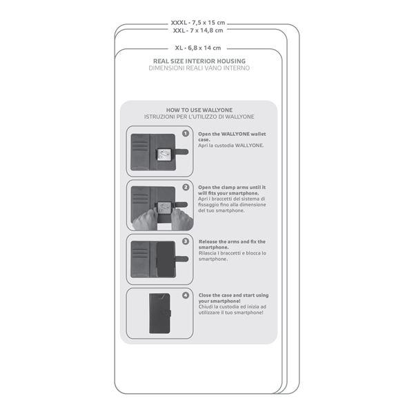 Celly Wally One XXL - Flip cover per …